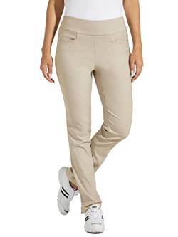 Willit Damen Golfhose Stretch Casual Pull on Pants Quick Dry Hiking Pants Tummy Control von WILLIT