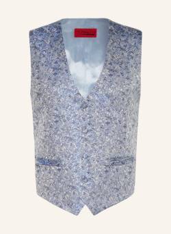 Wilvorst Anzugweste Slim Fit blau von WILVORST