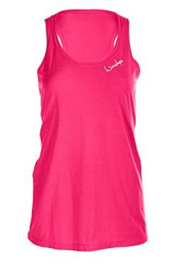 Winshape Damen Ultra leichtes Modal-Tanktop MCT006, Dance Style, Fitness Freizeit Sport Yoga Workout Trägershirt/Cami Shirt, Deep-Pink, L von WINSHAPE