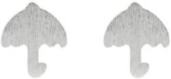 Ohrstecker for Frauen, gebürstete Handwerks-Regenschirm-Persönlichkeits-Ohrclips, einfache weibliche Tremella-Vintage-Süße-Ohrnadel, Party-Geschenk und Ohrstecker von WIPPWER