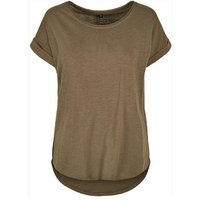 WITORU T-Shirt 1er/2er Pack Damen Long Slub T-Shirt für Frauen u. Mädchen (1-tlg) Gr. XS bis 5XL, 100% Baumwolle von WITORU