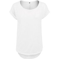 WITORU T-Shirt 1er/2er Pack Damen Long Slub T-Shirt für Frauen u. Mädchen (2-tlg) Gr. XS bis 5XL, 100% Baumwolle von WITORU