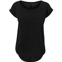 WITORU T-Shirt 1er/2er Pack Damen Long Slub T-Shirt für Frauen u. Mädchen (2-tlg) Gr. XS bis 5XL, 100% Baumwolle von WITORU