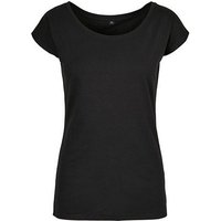 WITORU T-Shirt 1er/2er Pack Damen Wide Neck T-Shirt für Frauen u. Mädchen (1-tlg) Gr. XS bis 5XL, 100% Baumwolle von WITORU