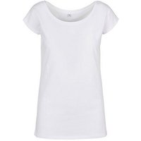 WITORU T-Shirt 1er/2er Pack Damen Wide Neck T-Shirt für Frauen u. Mädchen (2-tlg) Gr. XS bis 5XL, 100% Baumwolle von WITORU