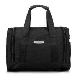 WITTCHEN Office Kollektion Kleine Reisetasche Trainingstasche Praktische und Multifunktionale Größe S Schwarzgrau von WITTCHEN