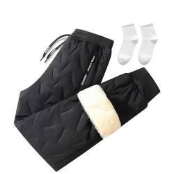 WIWIDANG Dododz – wasserdichte Dododz-Hose, Dododz Unisex-Fleecehose, winterwarme Unisex-Fleece-Jogginghose (DE/NL/SE/PL, Alphanumerisch, M, L, Regular, Regular, Schwarz, Skinny) von WIWIDANG