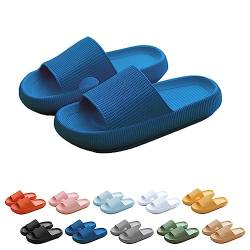 WIWIDANG Pummy Original Damen, Cozy Slides Original, Cozislides Wolkenschuhe für Drinnen Und Draußen (Blau, Erwachsene, Damen, 40, Numerisch (von/bis), EU Schuhgrößensystem, 41, M) von WIWIDANG