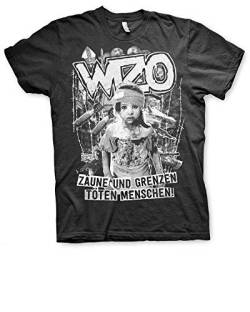 WIZO - "Zäune T-Shirt, Farbe: Schwarz, Größe: L von WIZO