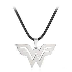 Liga Dc Superman V Batman Wonder Woman Logo Halskette von WJJKG