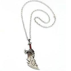 WJJKG Game Accessories God Of War Halskette Kratos Verbesserte Version Kette Klinge Chaos Klinge Anhänger Halskette Drei Farben von WJJKG