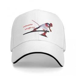 WMTCNC Baseball Cap Mikaela Shiffrin Cap Baseball Cap Snap Back Hut Hüte für Damen Herren von WMTCNC