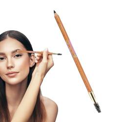 Brauner Augen-Make-up-Stift | Augenbrauen-Make-up-Stift | Wasserdichter Augenbrauen-Stylist-Definierer, einziehbarer Augenbrauenstift für Mädchen und Frauen, Geburtstagsgeschenk Wobblo von WOBBLO