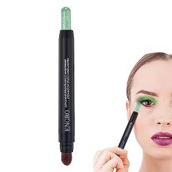 Lidschattenstifte | Lidschattenstift Doppelkopfstift | Wasserfester Lidschattenstift, langanhaltendes Aufhellendes Make-up für Frauenaugen-Make-up Wobblo von WOBBLO