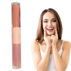 Lipgloss aus Wasserglas, nicht haftender Lippenbalsam mit 2 Köpfen, persönliche Schönheitspflege für Frauen und Mädchen, Urlaubsgeschenk für Weihnachten, Neujahr, Geburtstag Wobblo von WOBBLO