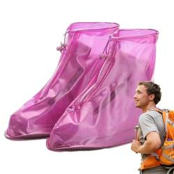 Stiefelüberzüge, Wasserdichte Schuhschutzhüllen, Rutschfester Regengaloschen-Schneeschuhschutz für Sportklettern Wobblo von WOBBLO