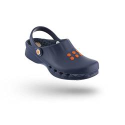 WOCK NUBE mit Einlage, Damen Arbeit Clogs, Unisex - Mann Frau Clog mit Fersenriemen, Sehr leicht - Hergestellt in Portugal von WOCK