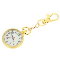 WOFASHPURET Krankenschwesteruhr Schlüsselanhänger Taschenuhr Nachtleuchtende Taschenuhr Schnalle Taschenuhr Schnallen Design Taschenuhr Leuchtende Taschenuhr Clip On Uhr Clip On von WOFASHPURET