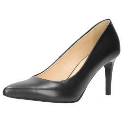 WOJAS - Damen-Pumps | Naturleder | Weiches Futter | Perfekt für Verschiedene Anlässe | Formaler Stil | 9359-51 - Schwarz, Größe 37 von WOJAS