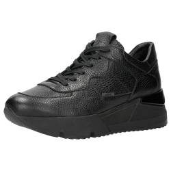 WOJAS - Damen Sneakers I Leckeres Leder I Weiches Futter I Bequem und Praktisch I Casual Style I 46136-51 - Schwarz, Gr. 36 von WOJAS