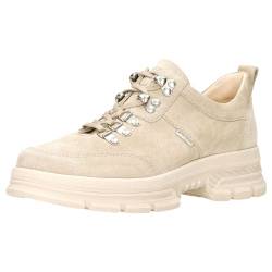 WOJAS - Halbschuhe für Damen | | Schuhe aus Leder | Modische Damenschuhe | Schnürhalbschuhe | Beige 46108-64 - Gr. 40 von WOJAS