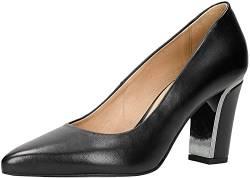 WOJAS - Pumps mit Blockabsatz | Elegante Damenschuhe | Lederschuhe | Business-Schuhe für Damen | Bequem | Schwarz 3504451 Gr 40 von WOJAS
