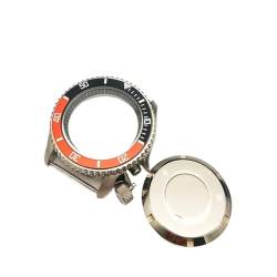 WOMELF 42mm Uhrengehäuse Modifikation Tauchen Herren DIY Edelstahlgehäuse kompatibel for NH35A/ NH36A Uhrwerke (Color : NO.5) von WOMELF
