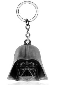 Schlüsselanhänger aus Metall mit Ring- für Fans der Star Wars Saga (DARTH) von WOO LANDO
