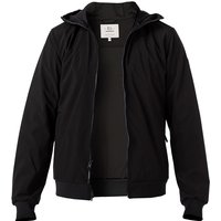 WOOLRICH Herren Blouson schwarz Mikrofaser unifarben von WOOLRICH