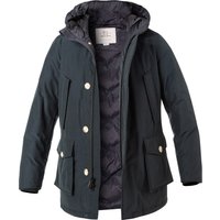 WOOLRICH Herren Daunenparka blau Baumwolle unifarben von WOOLRICH