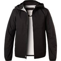 WOOLRICH Herren Jacke schwarz Mikrofaser unifarben von WOOLRICH