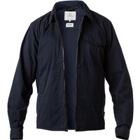 WOOLRICH Herren Overshirt blau Baumwolle unifarben von WOOLRICH