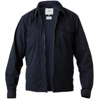 WOOLRICH Herren Overshirt blau Baumwolle unifarben von WOOLRICH