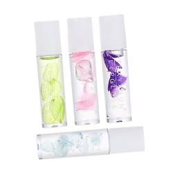 WOONEKY 4 Stück transparenter farbloser Lipgloss kinder lippenpflege Make-up-Lippenbalsam von WOONEKY