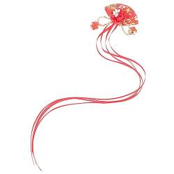 WOONEKY Vintage Haarspangen Orientalische Haarnadel Hanfu-haarspangen Japanische Kostüm-haarnadel Blumen-haarspange Für Mädchen Hanfu-haarschmuck Kinderanzug Stoff Ausgabekarte Braut Groß von WOONEKY