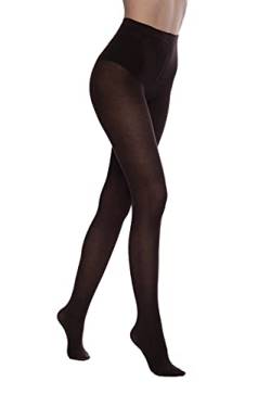 WOOTI TIGHTS ORTOLANA Mikrofaser Strumpfhose 40 den, weich und samtig Auch in Größe XL erhältlich, Kastanie, M/L von WOOTI TIGHTS