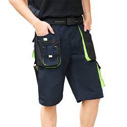 WORK IDEA Kurze Herren-Arbeitsshorts-Multi Pocket Männer Cargo-Hose für den Sommer… von WORK IDEA