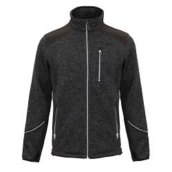 WORK IDEA Strick Fleecejacke Herren, Jacke Fleece Strickjacke, atmungsaktive Outdoor Fleecejacken für Herren, warme und leichte Strickfleecejacke mit Reißverschluss… von WORK IDEA