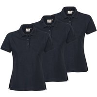 WORXWEAR Poloshirt Damen (Spar-Set, 3er-Pack) strapazierfähiges Poloshirt mit Einlaufwert < 5% von WORXWEAR