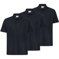 WORXWEAR Poloshirt Herren (Spar-Set, 3er-Pack) strapazierfähiges Poloshirt mit Einlaufwert < 5% von WORXWEAR