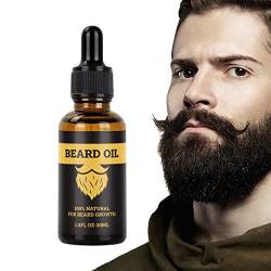 Bartspülung | 30 ml Balsamöl Männer Wachstumspflege Bart für Bart - glattere Feuchtigkeit natürlich Bio für Bart, Haarwachstum Bartwachstum Pflege Woteg von WOTEG