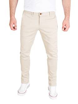 WOTEGA Adriano - Männer Chinohose - Herren Chino Hosen - Baumwoll Chinos Mit Stretch, Beige (Plaza Taupe 161105), W40/L32 von WOTEGA