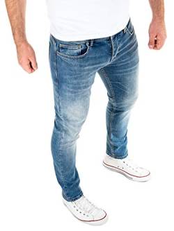 WOTEGA - Alistar Herrenjeans - Männer Denim Jeans - Blaue Herren Slim Fit Hosen, Blau (Insignia Blue 194028), W33/L30 von WOTEGA