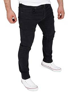 WOTEGA - Alistar Slim Fit Jeans - Herren Hosen - Moderne Männer Jeanshosen, Schwarz (Black Meteorite 2R194008), W38/L38 von WOTEGA