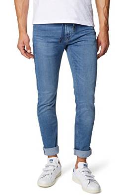 WOTEGA Herren Jeans Tim - Skinny Fit Jeans - Bund mit Gummizug, Blue Indigo (3928), W31/L34 von WOTEGA