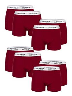 WOTEGA Joe - 8er Pack Herren Boxershorts - Männer Unterwäsche Retroshorts - Baumwoll Unterhosen für Herren von WOTEGA