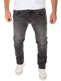 WOTEGA Justin - Herren Jeans Hosen - Slim Fit Jeanshose für Männer - Stretch Herrenhose Slimfit, Grau (Magnet 193901), W29/L32 von WOTEGA