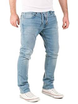 WOTEGA Noah - Herren Jogger Slim Fit - Jeans Jogginghosen Für Männer - Cargo Jogger Hose - Denim Jegging, Blau (Blue Shadow 3R4020), W32/L36 von WOTEGA
