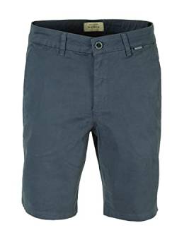 WOTEGA Spring - Blaue Slim Fit Short Herren - Männer Chino Shorts - Kurze Stretchchino, Blau (Blue Graphite 194015), W32 von WOTEGA
