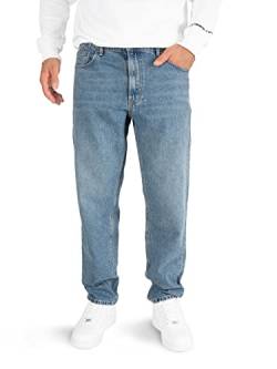 WOTEGA Thor - Herren Hose - Jeans Jogger Für Männer - Robust Bauwoll Herrenhosen, Blau (Blue Horizon 183929), W29/L32 von WOTEGA